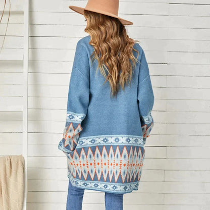 AMAYA - Strickjacke im Boho-Stil