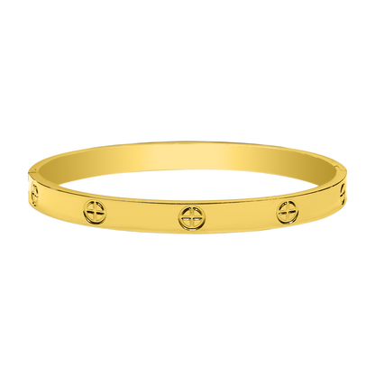 Element Love Armreifen 18K Vergoldet