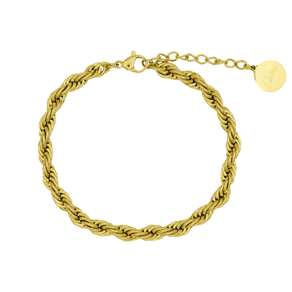 Twisted Armband 14K Vergoldet