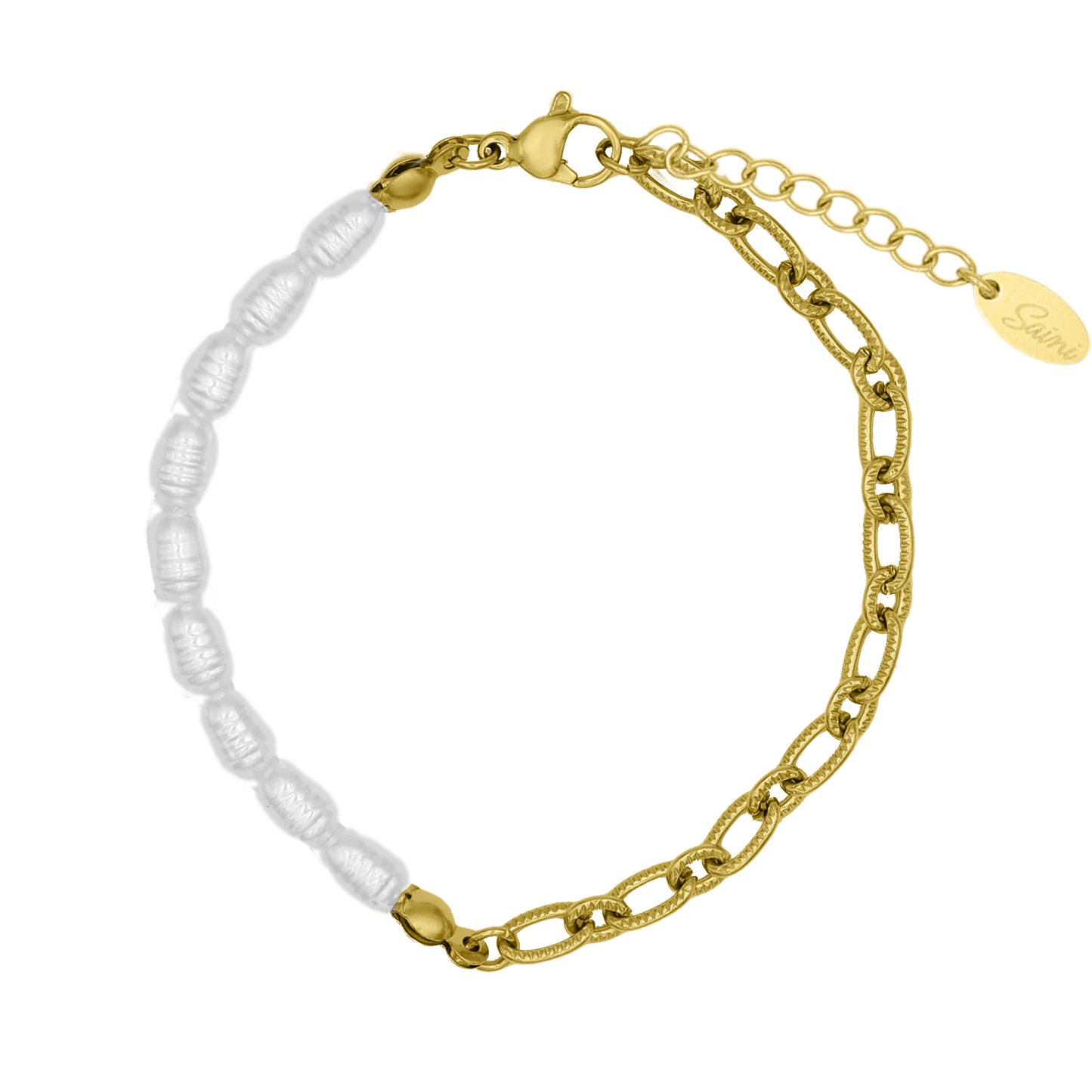 Elegant Pearl Armband 14K Vergoldet