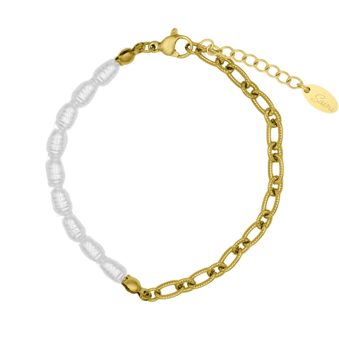 Elegant Pearl Armband 14K Vergoldet