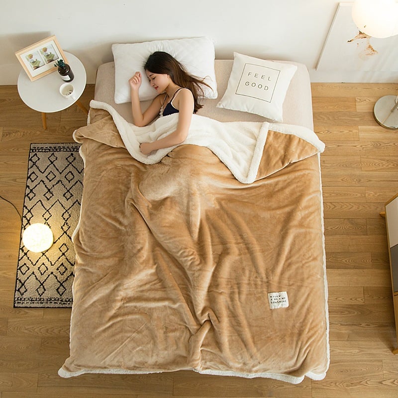 Luxuriöse Winterdecke