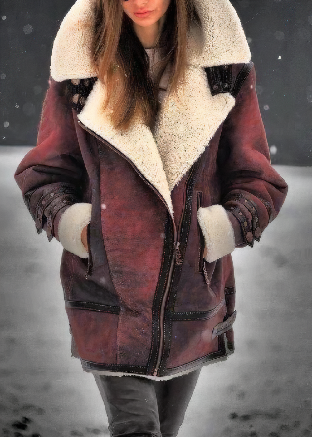 BRYNN - Kuschelige Winterjacke