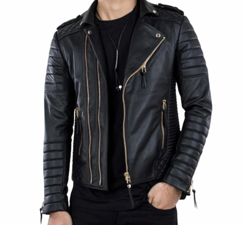 PARKER - Elegante Premium Lederjacke für Herren