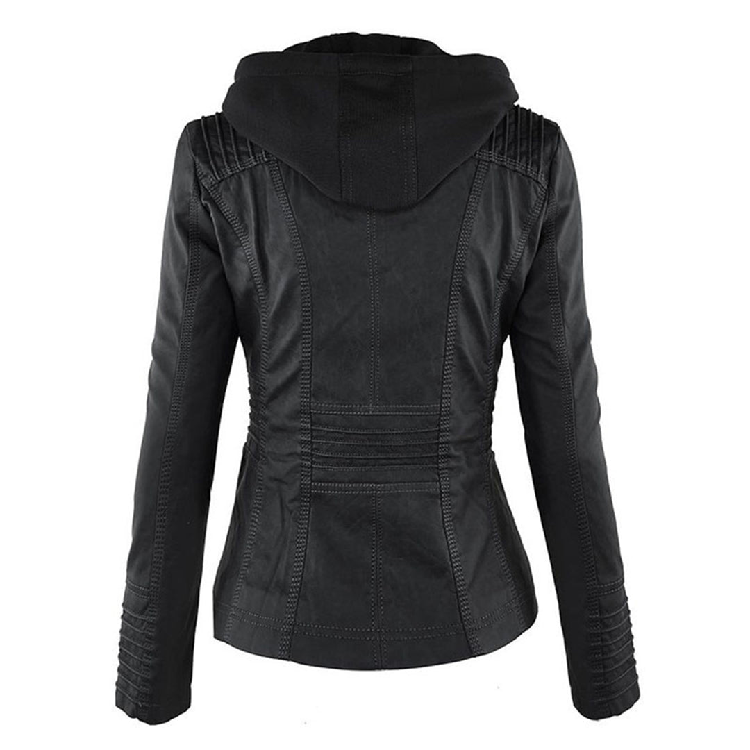 Eleganza Thermal Chic Lederjacke