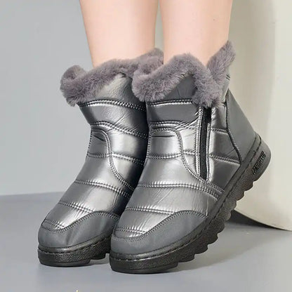 Priscilla - Hoher Winterstiefel aus Fleece