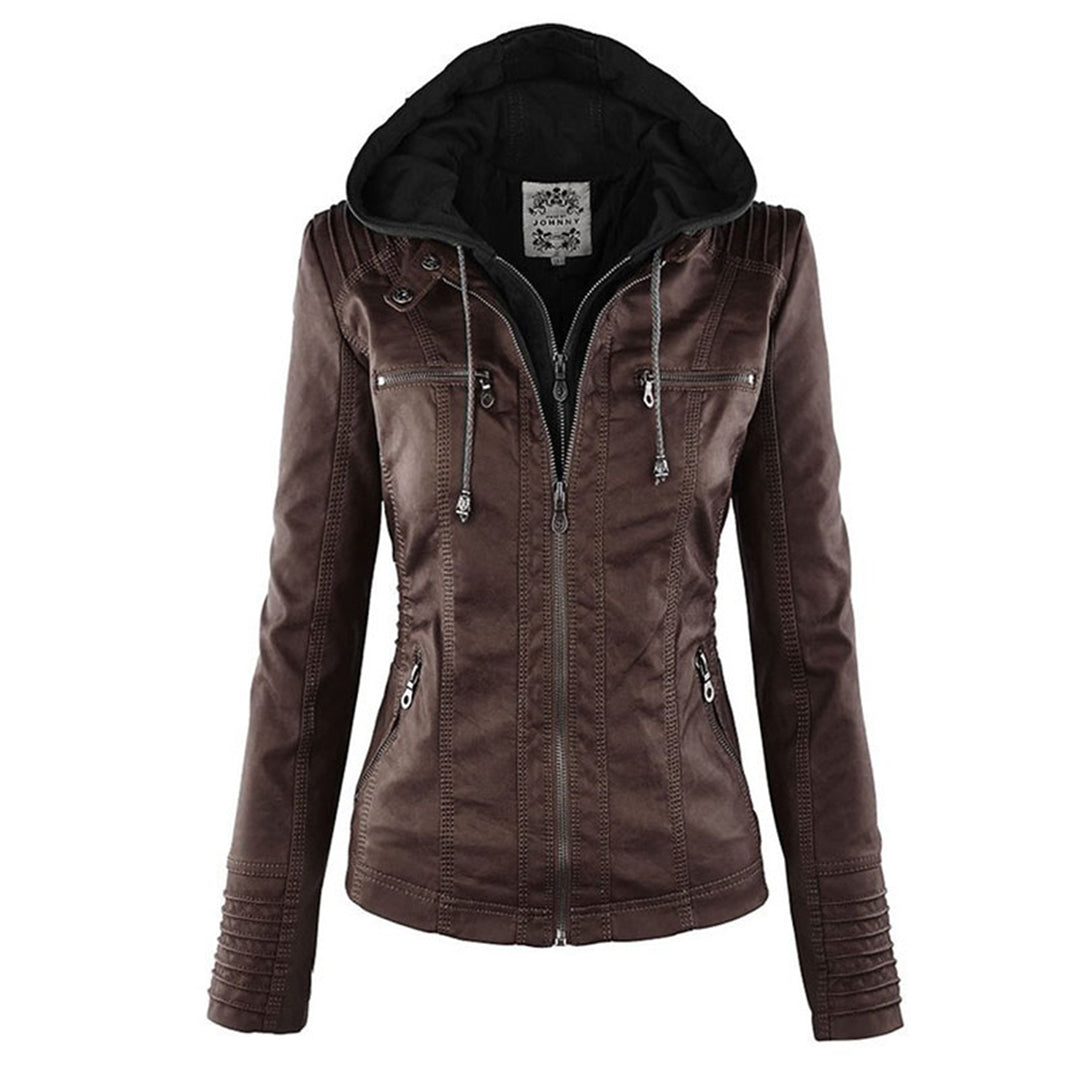 Eleganza Thermal Chic Lederjacke