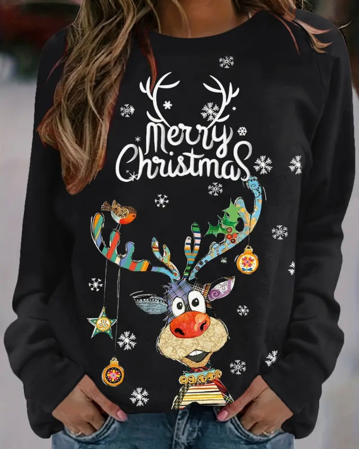 CELIA - "Merry Christmas" Pullover