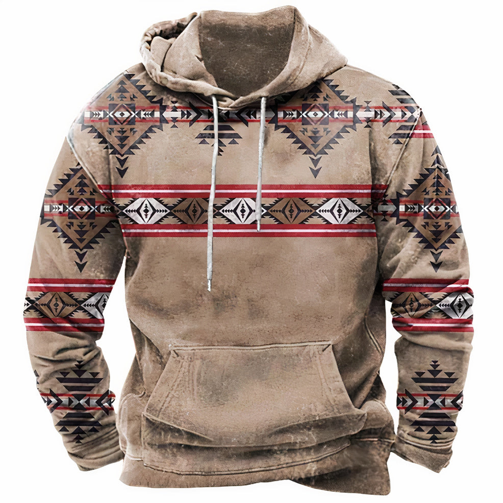 CHARLIE - Kapuzenpullover im Vintage-Stil