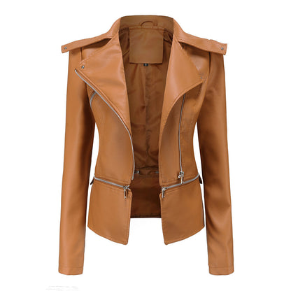 Cloy Stylische Lederjacke