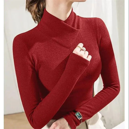 Schicker Pullover in Unifarben