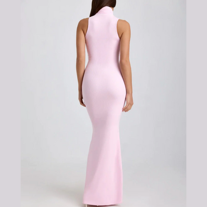 Dimas - Langes rosa Kleid