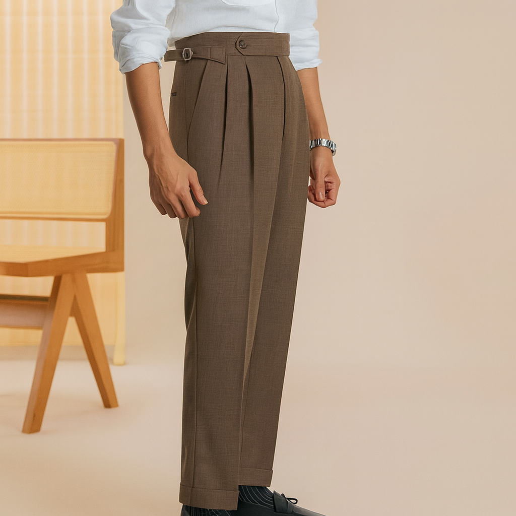 Hochtaillierte Herren-Kleidungshose - Ravel