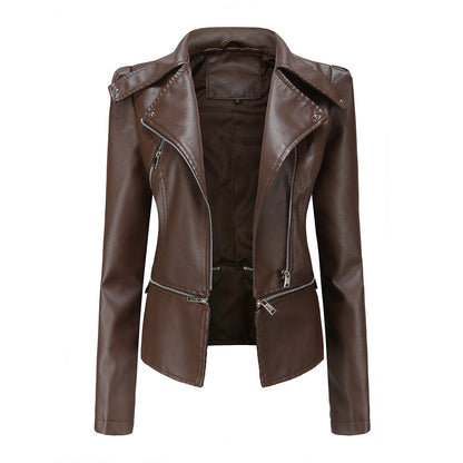 Cloy Stylische Lederjacke