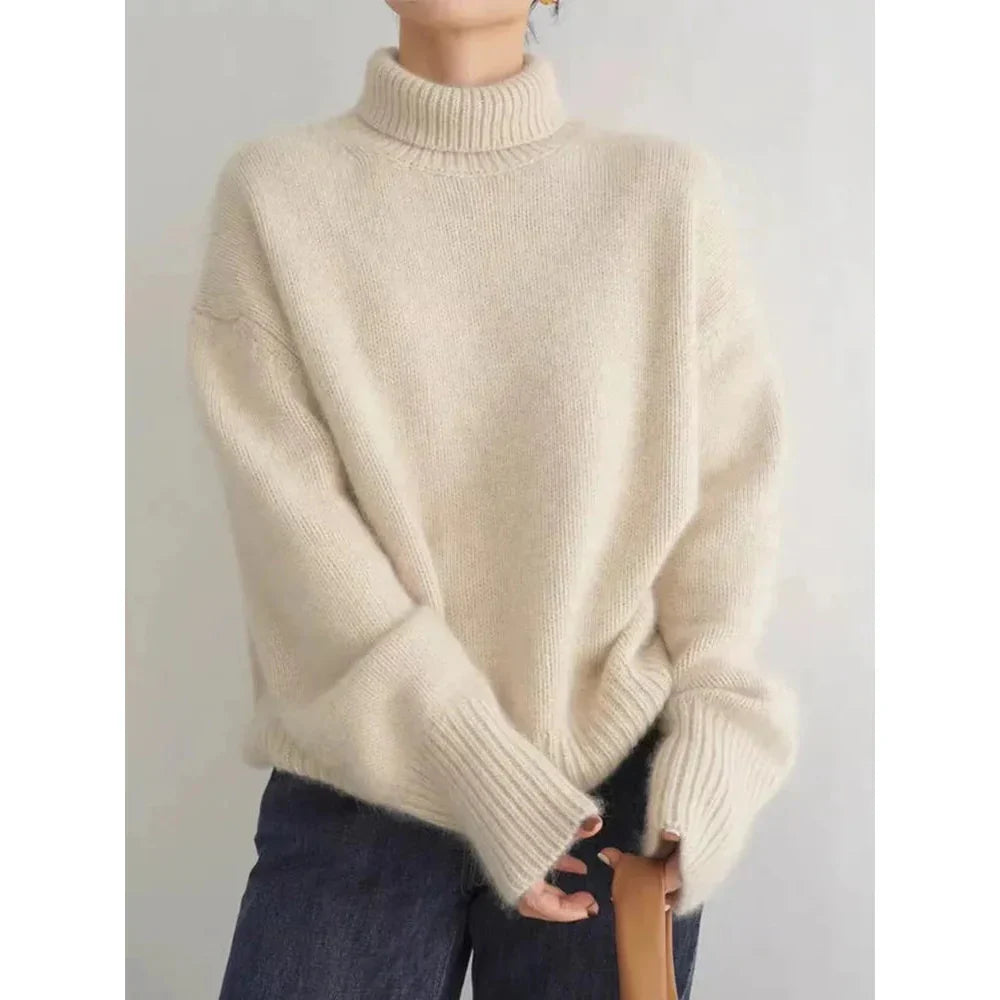 Lyna - Eleganter Rollkragenpullover