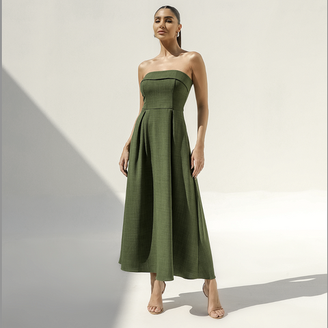 Ursula - Elegantes trägerloses Kleid