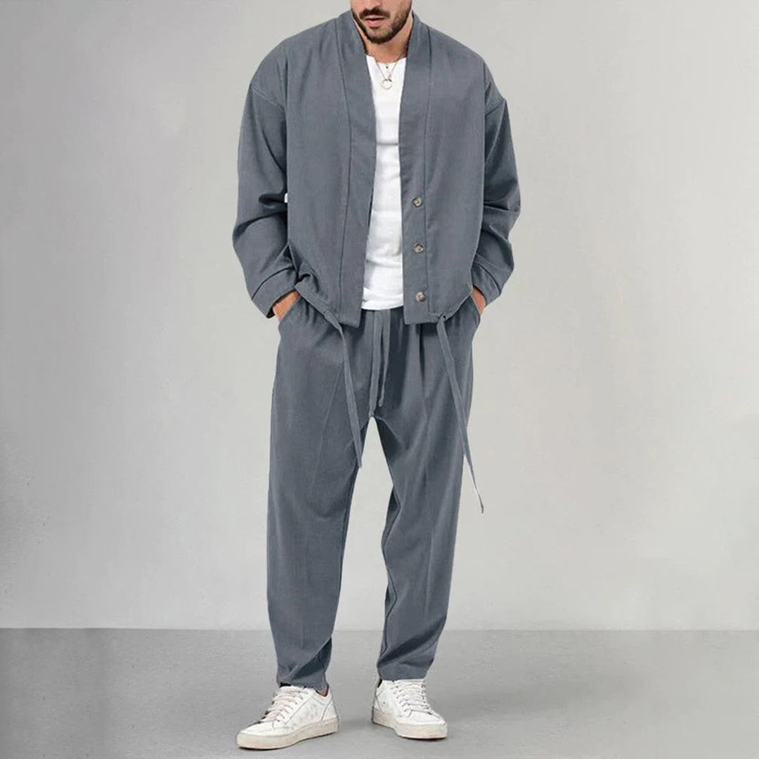 OREEZ - Strickjacke und Hose für Männer