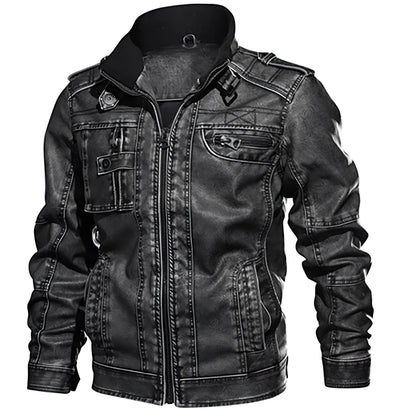 Timon Stone Engine Lederjacke