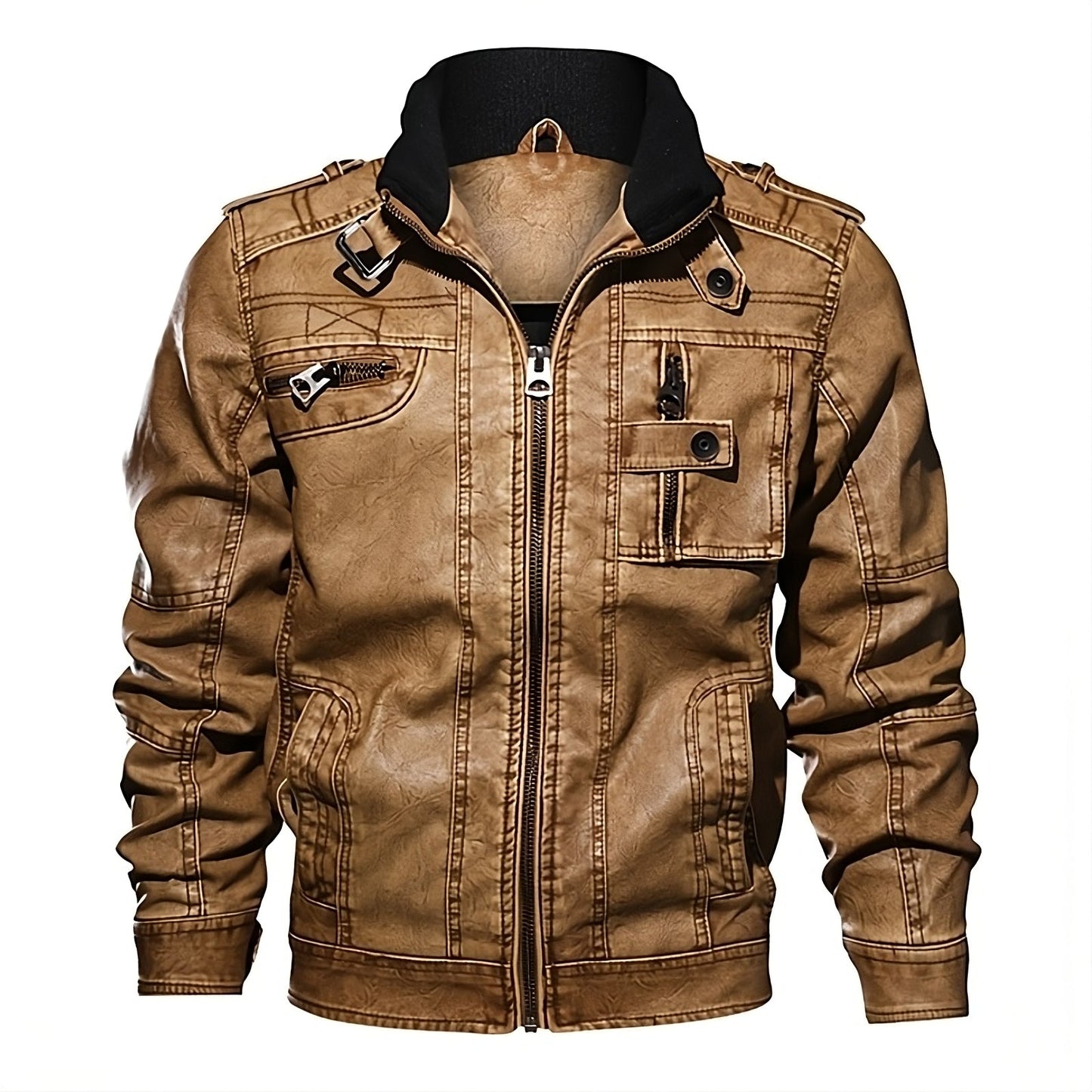 Timon Stone Engine Lederjacke