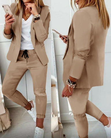 SANNA - Blazer und Hose als Set