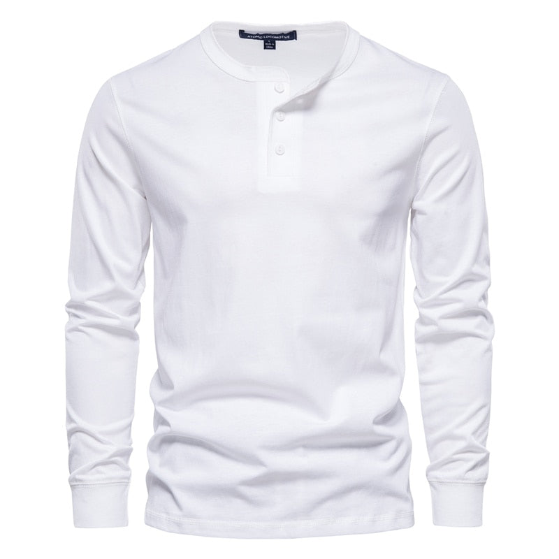 Lässiges Langarm Shirt für Herren