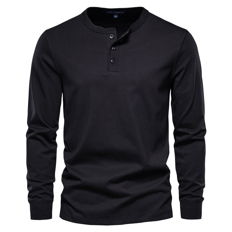 Lässiges Langarm Shirt für Herren