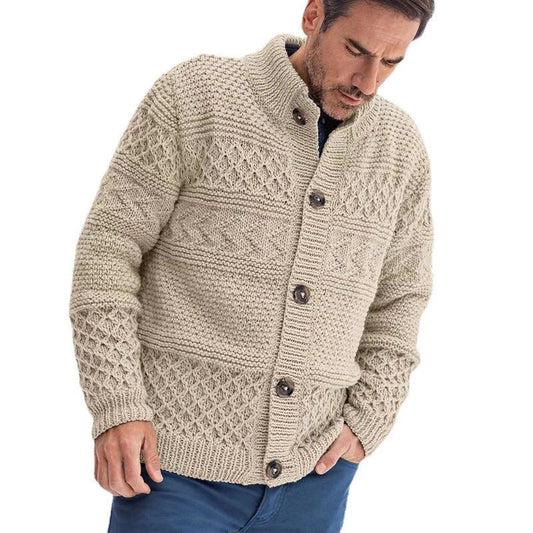 HANK - Strickjacke aus Grobstrickpullover