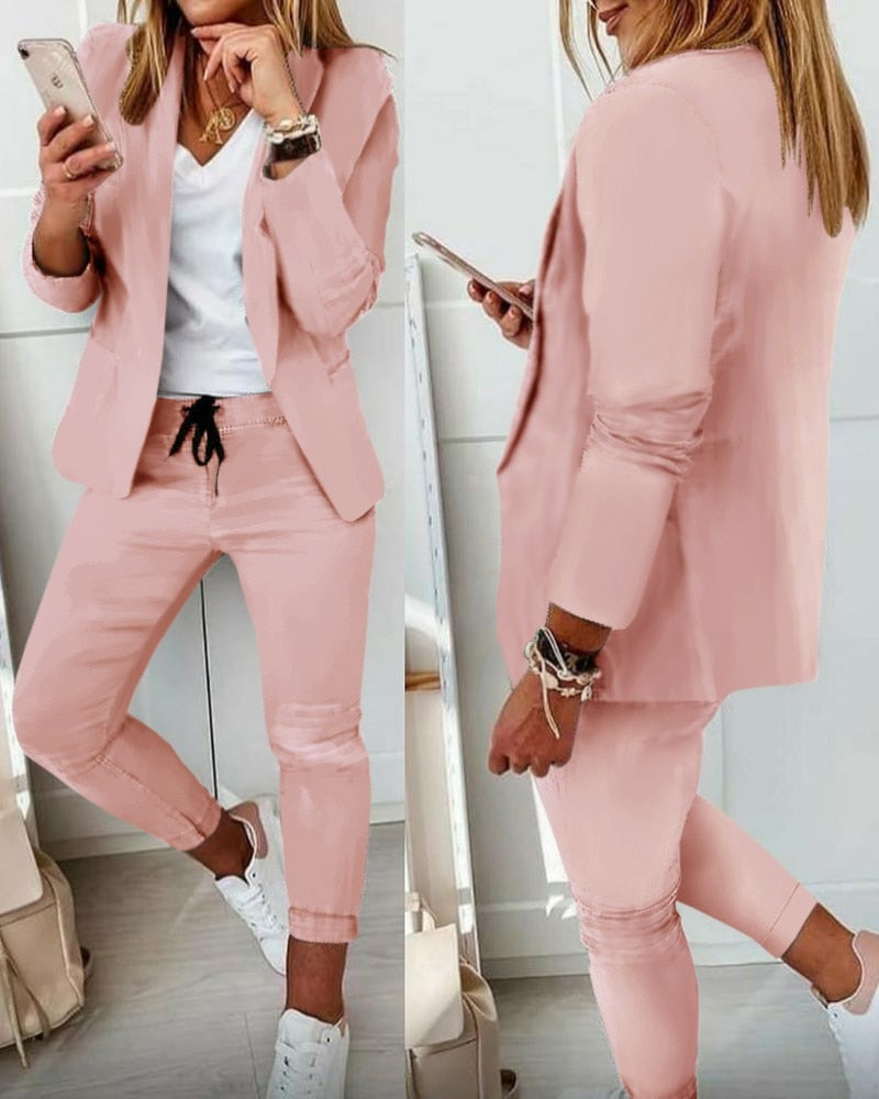 SANNA - Blazer und Hose als Set