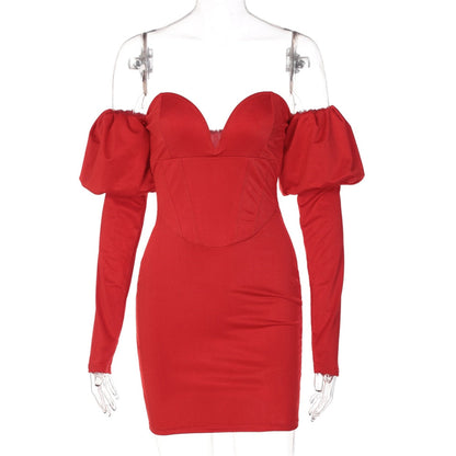 Zita - Elegantes rotes Abendkleid