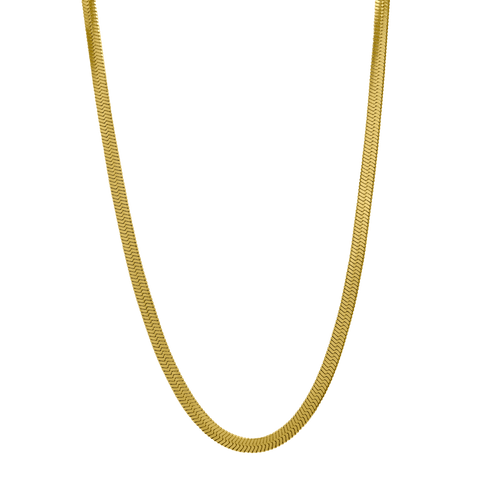 Sleek Kette 18K Vergoldet