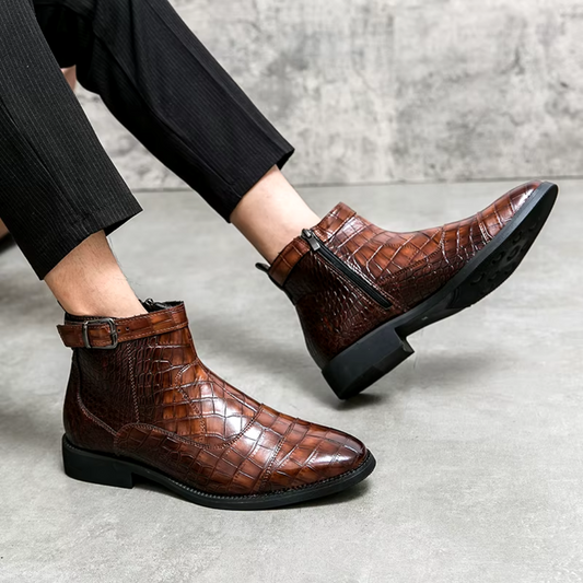 Elegante Chelsea Boots für Herren aus Leder