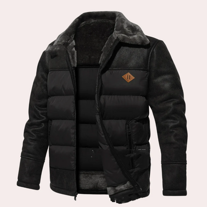 Hochwertige, kuschelige Winterjacke für Herren