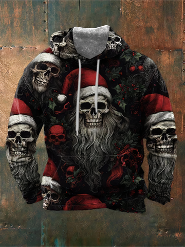 JUDAH - Weihnachts-Skelett-Hoodie