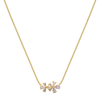 Flower Kette 14K Vergoldet