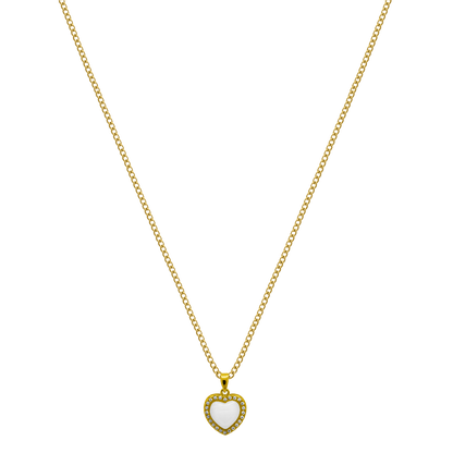 Precious Heart Kette 14K Vergoldet