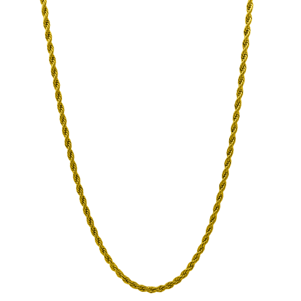 Twisted Kette 18K Vergoldet