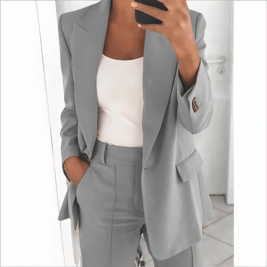 GRETCHEN -  Blazer-Set mit Jacke und Hose