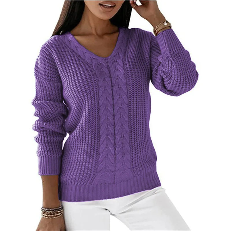 MARA - Vintage-Strickpullover