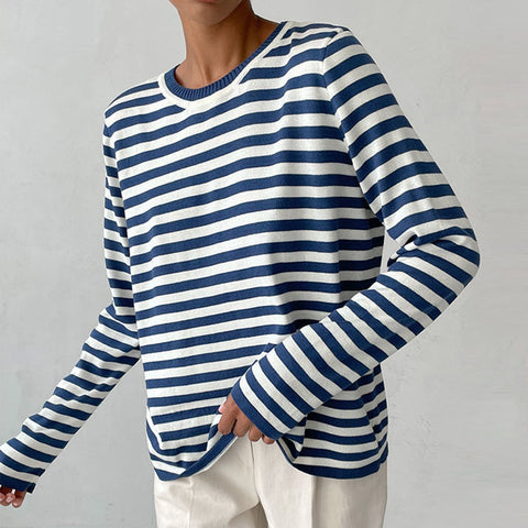 EleganceStripe Long Sleeve Shirt