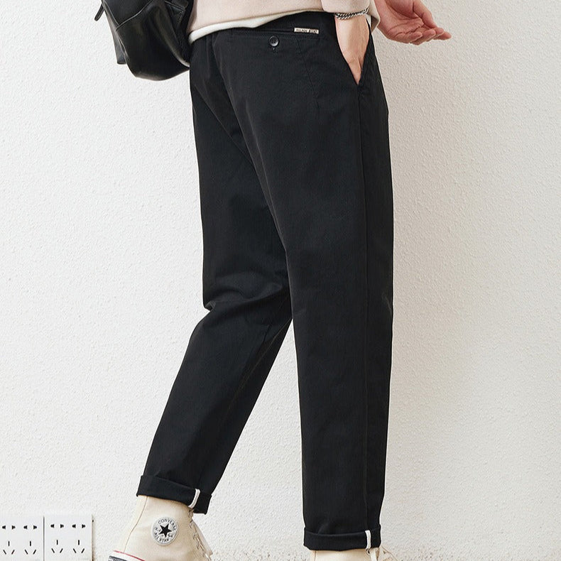 Gerade Hose aus Baumwolle im urbanen Stil für Herren - Augusto