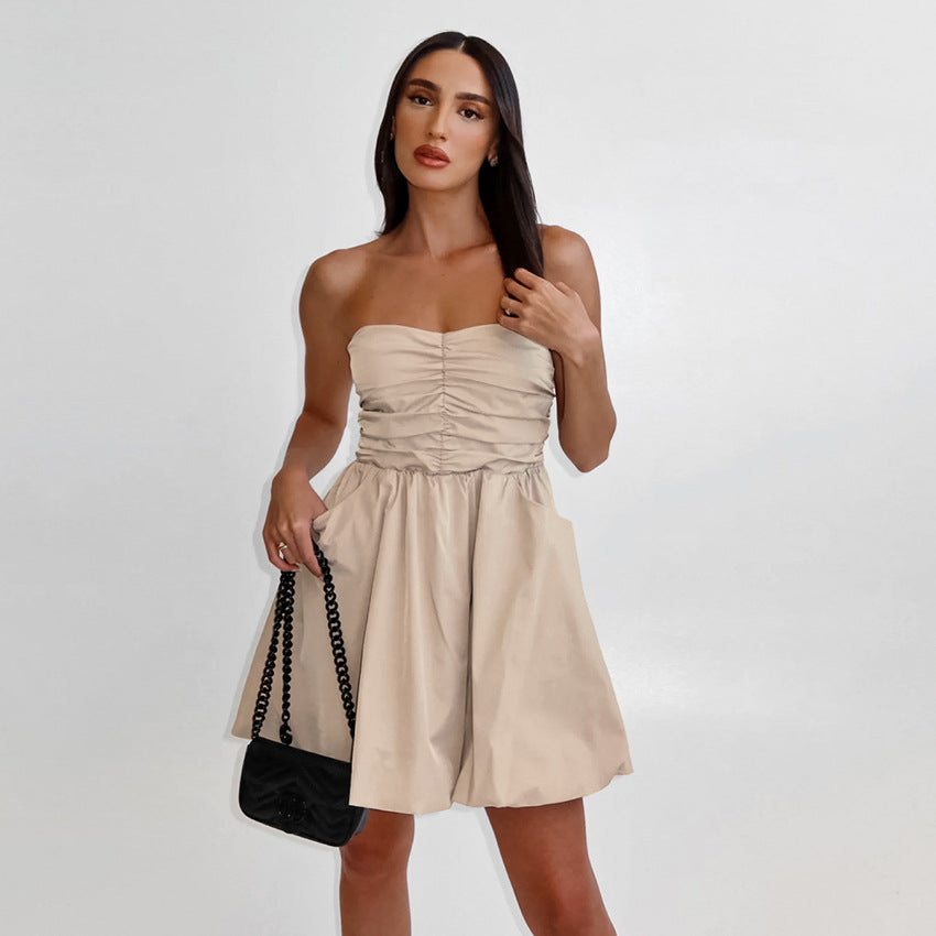 Denise - Tube Top Kleid Feminine Mode Taille