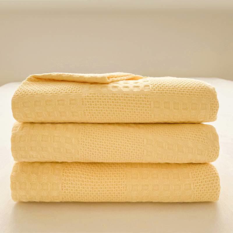 Baumwoll-Waffel-Steppdecke Sommerdecke