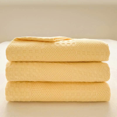 Baumwoll-Waffel-Steppdecke Sommerdecke