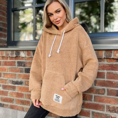 RACHEL - Modischer Plüsch-Hoodie