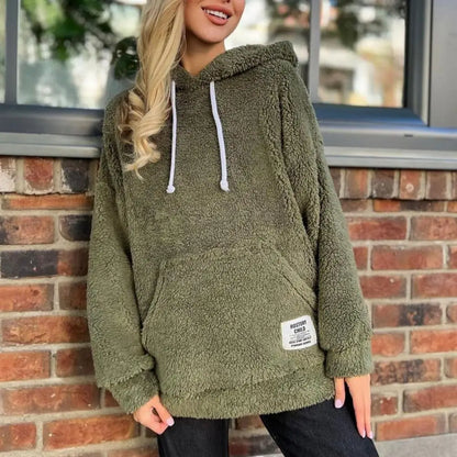 RACHEL - Modischer Plüsch-Hoodie