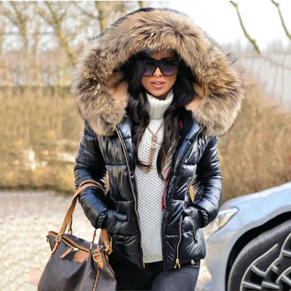 RANA - Winterjacke mit Fellkapuze