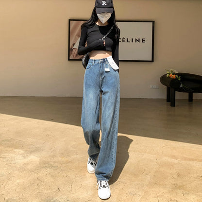 Ginevra Hosen - Trendige Wide-Leg Jeans mit hoher Taille für stylischen Komfort