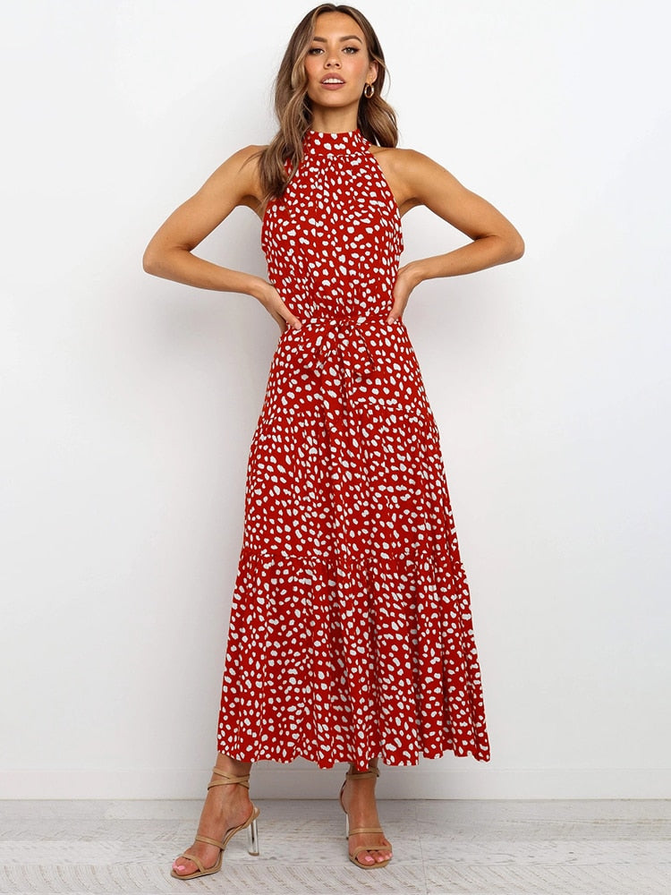 Pia - Sommerkleid mit Polka-Dot-Print