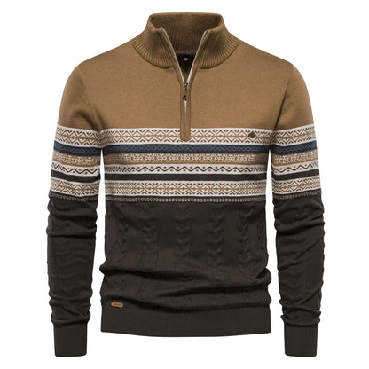 EthnoElegance Zip Pullover