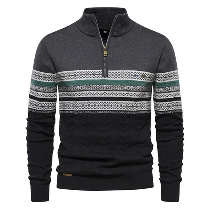 EthnoElegance Zip Pullover